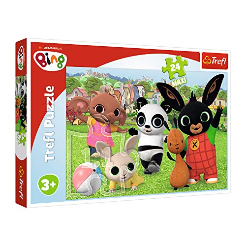Trefl 916 14306 Spielen im Park, Hase Bing EA 24pcs Maxi, Multicolor von Trefl