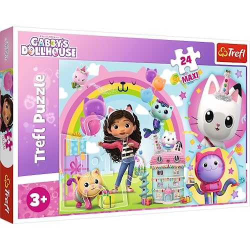 Maxi Puzzle 24 Teile - Gabby's Dollhouse von Trefl