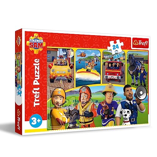 Maxi Puzzle 24 Teile - Feuerwehrmann Sam von Trefl