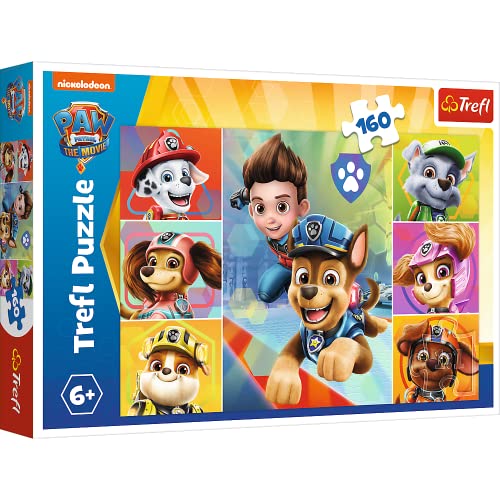 Trefl 15410 Patrols-160 Elemente Buntes Helden aus der PAW Patrol- Serie kreative Unterhaltung Spielspaß für Kinder ab 6 Jahren Puzzle, Treffen des PAW Patrols Trefl 15410 Patrols-160 Elemente Buntes Helden aus der PAW Patrol- Serie kreative Unterhaltung Spielspaß für Kinder ab 6 Jahren Puzzle, Treffen des PAW Patrols von Trefl