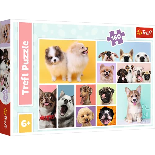 Puzzle 160 - Hunde Collage von Trefl