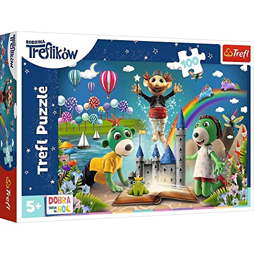 Trefl 16412 Märchenstunde, Familie Treflik 100 Teile, für Kinder ab 5 Jahren Puzzle von Trefl