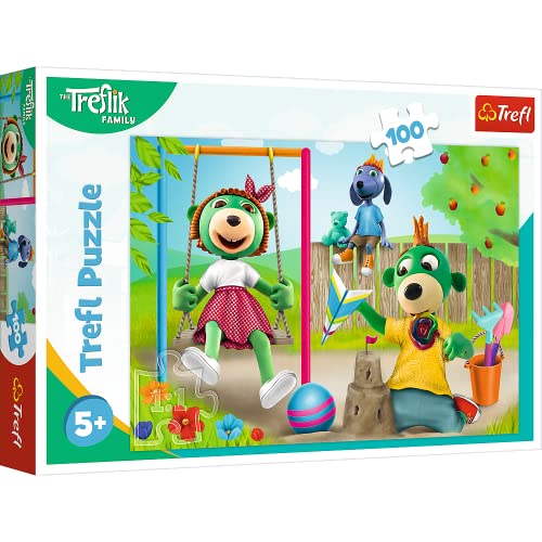 Trefl 16422 Lustige, Familie Treflik 100 Teile, für Kinder ab 5 Jahren Puzzle Trefl 16422 Lustige, Familie Treflik 100 Teile, für Kinder ab 5 Jahren Puzzle von Trefl