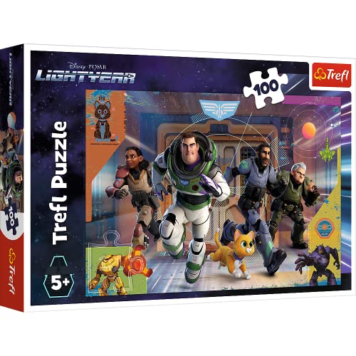 Trefl - Lightyear, Der unglaubliche Buzz Lightyear - 100 Teile Puzzle - Bunte Puzzles mit Märchenfiguren, kreative Unterhaltung, Spaß für Kinder ab 5 Jahren Trefl - Lightyear, Der unglaubliche Buzz Lightyear - 100 Teile Puzzle - Bunte Puzzles mit Märchenfiguren, kreative Unterhaltung, Spaß für Kinder ab 5 Jahren von Trefl
