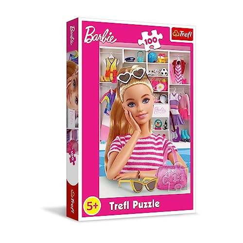 Trefl 16458 Barbie Kinderpuzzle, Mehrfarbig von Trefl