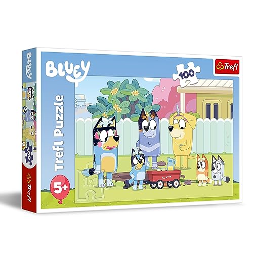 Puzzle 100 - Bluey von Trefl