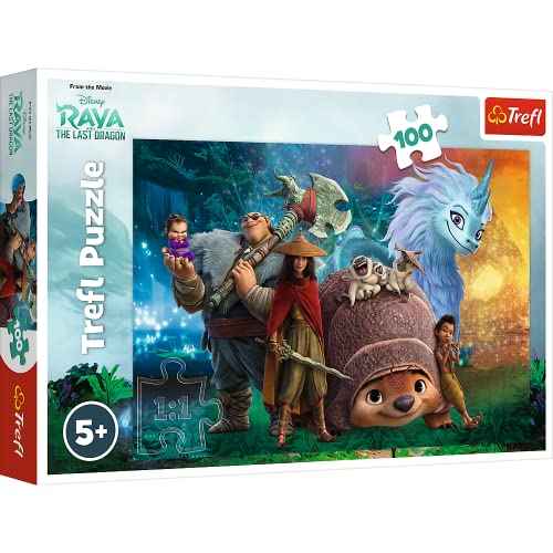 Trefl 16508 Raya and The Last Dragon, Disney 100 Teile, für Kinder ab 5 Jahren Puzzle von Trefl