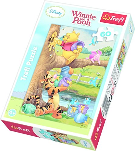 Trefl, Puzzle, Ein kleines Bisschen, Disney Winnie the Pooh, 60 Teile, für Kinder ab 4 Jahren von Trefl