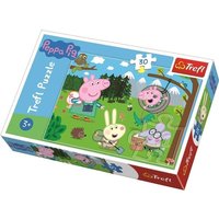 Trefl 18245 - Peppa Pig, Waldausflug, Puzzle, 30 Teile von Trefl S.A.