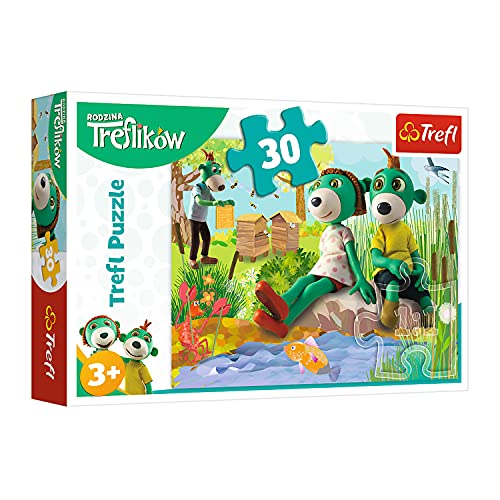 Trefl 18265 See, Familie Treflik 30 Teile, für Kinder ab 3 Jahren Puzzle Trefl 18265 See, Familie Treflik 30 Teile, für Kinder ab 3 Jahren Puzzle von Trefl