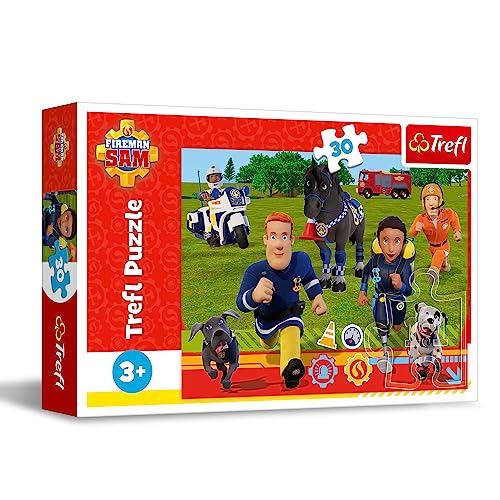 Puzzle 30 - Feuerwehrmann Sam von Trefl