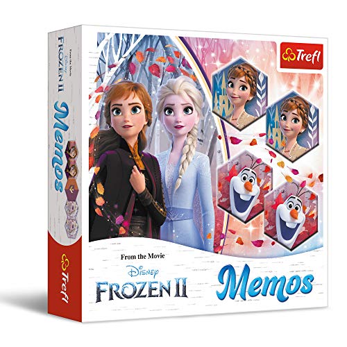 Trefl Memos Frozen 2 Familienspiel für Kinder ab 3 Jahren von Trefl