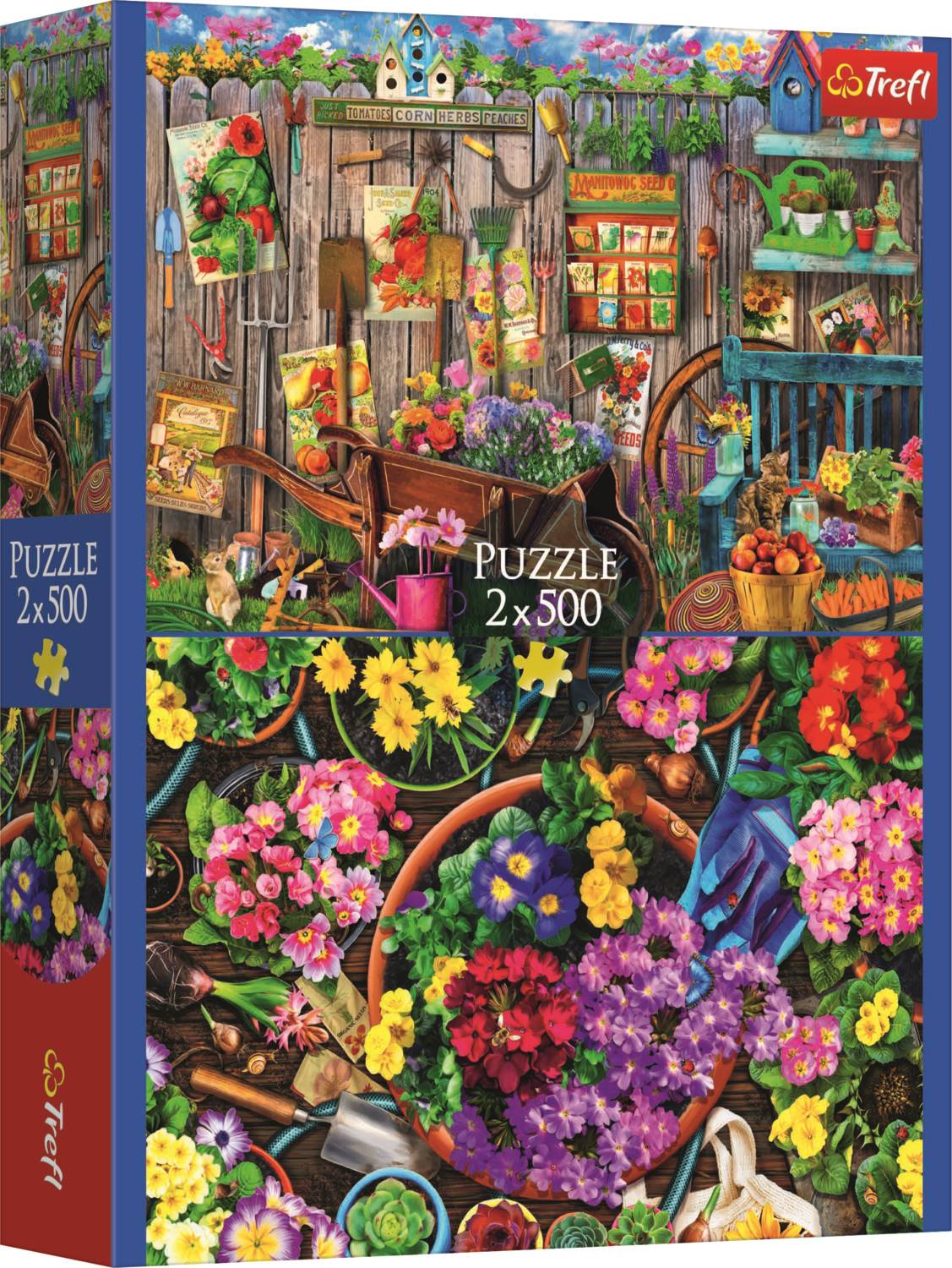 Trefl 2 Puzzles - Arbeiten Im Garten 500 Teile Puzzle Trefl-37529 Trefl 2 Puzzles - Arbeiten Im Garten 500 Teile Puzzle Trefl-37529 von Trefl