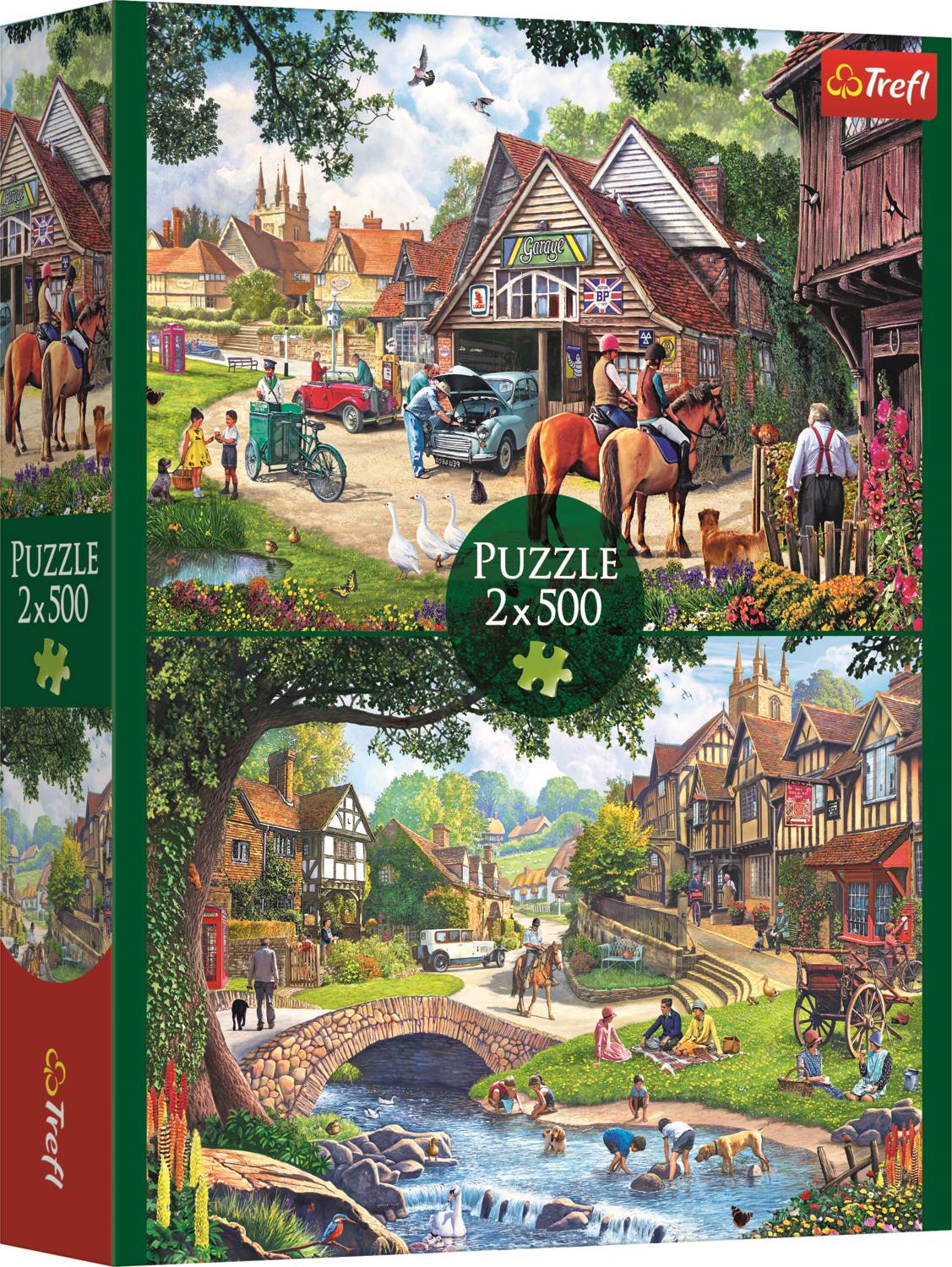 Trefl 2 Puzzles - Idyllisches Leben 500 Teile Puzzle Trefl-37494 Trefl 2 Puzzles - Idyllisches Leben 500 Teile Puzzle Trefl-37494 von Trefl