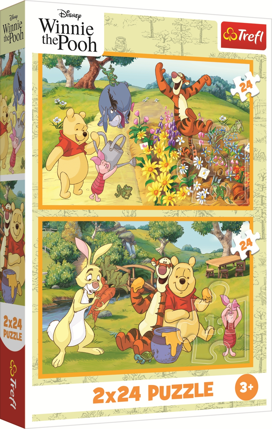 Trefl 2 Puzzles - Tag im Garten 24 Teile Puzzle Trefl-34436 von Trefl