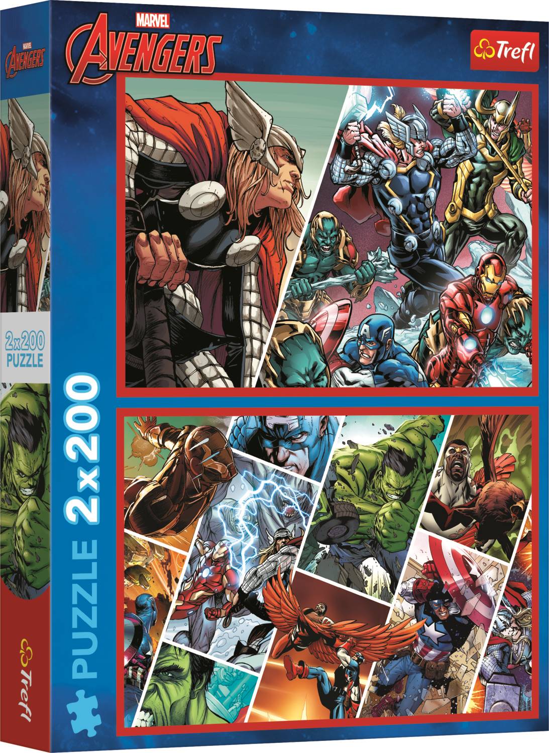 Trefl 2 Puzzles - Verteidiger Der Welt - Disney Marvel The Avengers 200 Teile Puzzle Trefl-13318 Trefl 2 Puzzles - Verteidiger Der Welt - Disney Marvel The Avengers 200 Teile Puzzle Trefl-13318 von Trefl