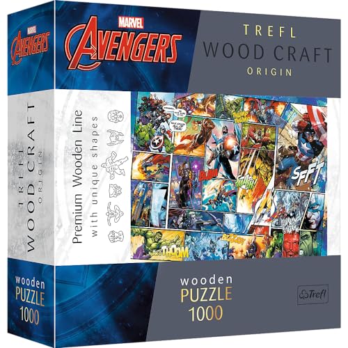 Holz Puzzle 1000 Avengers von Trefl