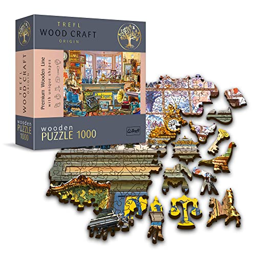 Trefl 20175 Wood Craft 1000 Teile, Unregelmäßige Formen, 100 Figuren, Modernes Premium Puzzlespiel, DIY, für Erwachsene und Kinder ab 12 Jahren Holzpuzzle Hochelement, Holz Puzzles: Antikladen Trefl 20175 Wood Craft 1000 Teile, Unregelmäßige Formen, 100 Figuren, Modernes Premium Puzzlespiel, DIY, für Erwachsene und Kinder ab 12 Jahren Holzpuzzle Hochelement, Holz Puzzles: Antikladen von Trefl