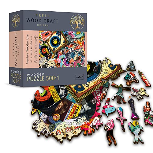 Trefl - Holz Puzzle: Schätze auf dem Dachboden - 500+1 Teile, Wood Craft, unregelmäßige Formen, 50 Figuren, Premium Modern Puzzlespiel, DIY, für Erwachsene und Kinder ab 12 Jahren Trefl - Holz Puzzle: Schätze auf dem Dachboden - 500+1 Teile, Wood Craft, unregelmäßige Formen, 50 Figuren, Premium Modern Puzzlespiel, DIY, für Erwachsene und Kinder ab 12 Jahren von Trefl