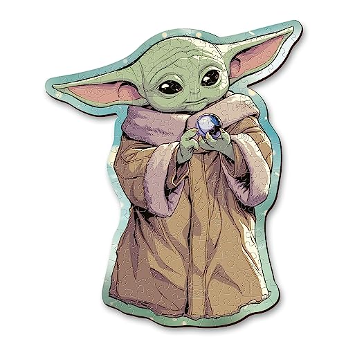 Trefl – Konturenpuzzle aus Holz: Star Wars The Mandalorian, Grogu – 160 Stücke, Wood Craft, Unregelmäßige Formen, 10 Figuren, Premium Modern Puzzlespiel, für Erwachsene und Kinder ab 9 Jahren Trefl – Konturenpuzzle aus Holz: Star Wars The Mandalorian, Grogu – 160 Stücke, Wood Craft, Unregelmäßige Formen, 10 Figuren, Premium Modern Puzzlespiel, für Erwachsene und Kinder ab 9 Jahren von Trefl