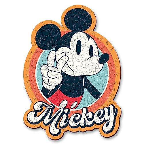 Trefl – Konturenpuzzle aus Holz: Disney, Retro Micky Maus – 160 Stücke, Wood Craft, Unregelmäßige Formen, 10 Figuren, Premium Modern Puzzlespiel, für Erwachsene und Kinder ab 9 Jahren Trefl – Konturenpuzzle aus Holz: Disney, Retro Micky Maus – 160 Stücke, Wood Craft, Unregelmäßige Formen, 10 Figuren, Premium Modern Puzzlespiel, für Erwachsene und Kinder ab 9 Jahren von Trefl