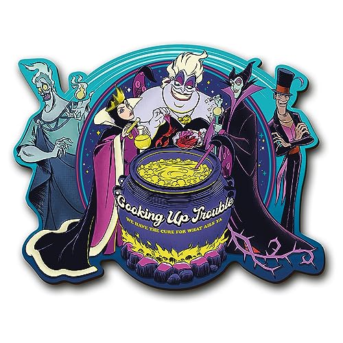 Trefl 20196 Disney Villains Konturpuzzle Holz, Mehrfarbig von Trefl