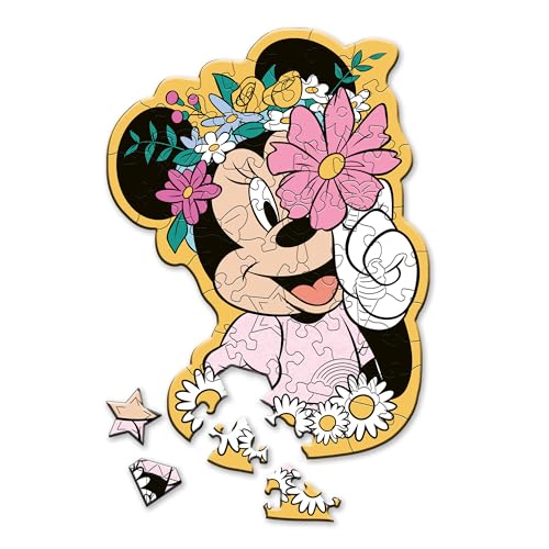 Trefl – Konturenpuzzle aus Holz: Disney, Minnie Mouse: In der Welt von Minnie – 50 Elemente, Wood Craft Junior, Unregelmäßige Formen, 10 Figuren, Modernes Puzzlespiel, Spiel für Kinder ab 5 Jahren Trefl – Konturenpuzzle aus Holz: Disney, Minnie Mouse: In der Welt von Minnie – 50 Elemente, Wood Craft Junior, Unregelmäßige Formen, 10 Figuren, Modernes Puzzlespiel, Spiel für Kinder ab 5 Jahren von Trefl