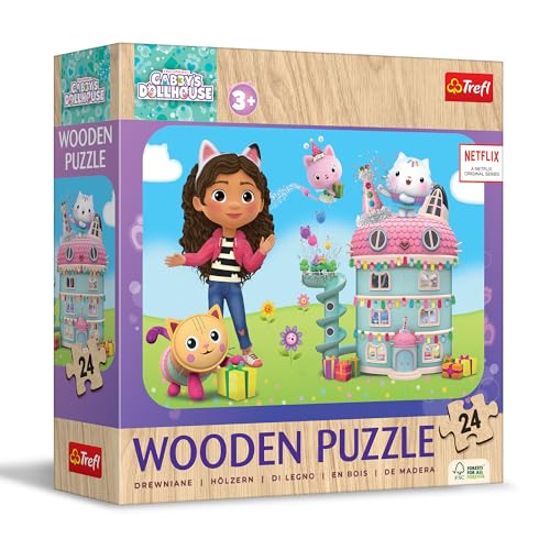Holz Puzzle Junior 24 - Gabby's Dollhouse Holz Puzzle Junior 24 - Gabby's Dollhouse von Trefl