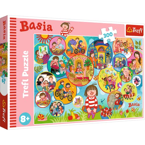 Trefl 23009 für Kinder ab 7 Jahren Puzzle 300 Teile, Fröhlicher Tag Basia von Trefl