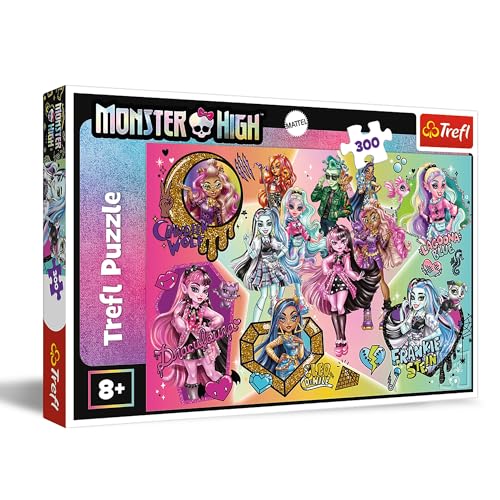 Trefl - Monster High, Zombies Gewinnen! - Puzzle 300 Elemente - Buntes Puzzle mit Puppen, Kreative Unterhaltung, Spiel für Kinder ab 8 Jahren Trefl - Monster High, Zombies Gewinnen! - Puzzle 300 Elemente - Buntes Puzzle mit Puppen, Kreative Unterhaltung, Spiel für Kinder ab 8 Jahren von Trefl