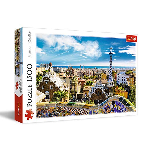 Trefl 26147 Puzzle, Park Güell, Barcelona, 1500 Teile, Spanien, Premium Quality, für Kinder ab 12 Jahren Trefl 26147 Puzzle, Park Güell, Barcelona, 1500 Teile, Spanien, Premium Quality, für Kinder ab 12 Jahren von Trefl