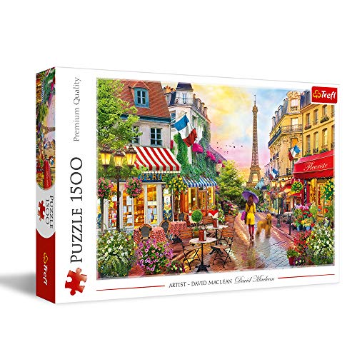 Trefl, Puzzle, Charme von Paris, 1500 Teile, Premium Quality, für Erwachsene und Kinder ab 12 Jahren von Trefl