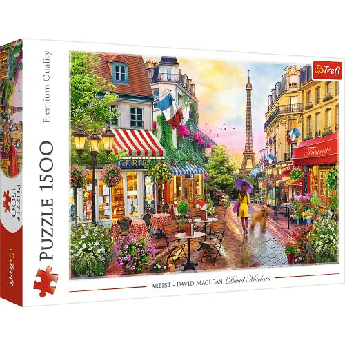 Trefl, Puzzle, Charme von Paris, 1500 Teile, Premium Quality, für Erwachsene und Kinder ab 12 Jahren von Trefl