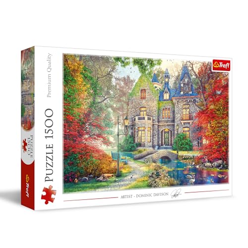 Trefl 26213 Herbstliches Herrenhaus-Puzzle 1500 Elemente, Mehrfarbig von Trefl