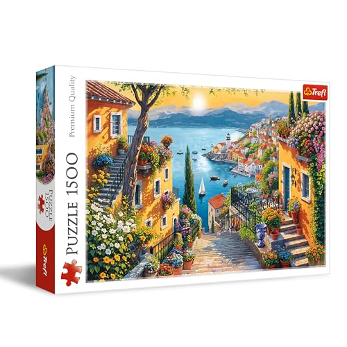 Trefl - Meerblick - Puzzle 1500 Elemente - DIY-Puzzle, kreative Unterhaltung, Klassische Puzzles für Erwachsene und Kinder ab 14 Jahren Trefl - Meerblick - Puzzle 1500 Elemente - DIY-Puzzle, kreative Unterhaltung, Klassische Puzzles für Erwachsene und Kinder ab 14 Jahren von Trefl