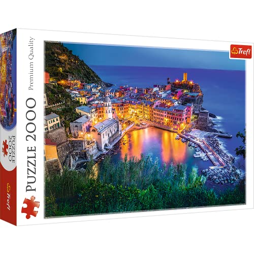 Trefl 27086 - Puzzle "Vernazza bei Abenddämmerung", 2000 Teile von Trefl