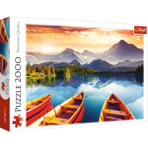 Trefl 27096 Puzzle, Kristallsee, 2000 Teile, Premium Quality, für Kinder ab 15 Jahren von Trefl