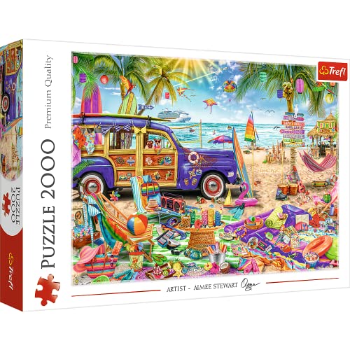 Trefl, Puzzle, Tropenurlaub, 2000 Teile, für Kinder ab 12 Jahren, 27109 Trefl, Puzzle, Tropenurlaub, 2000 Teile, für Kinder ab 12 Jahren, 27109 von Trefl