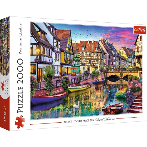 Trefl TR27118 Colmar, Frankreich 2000 Teile, Premium Quality, für Erwachsene und Kinder ab 12 Jahren Puzzle, Mehrfarbig von Trefl