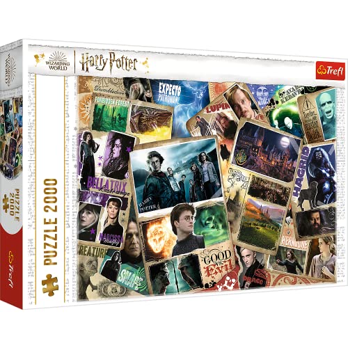 Trefl 27123 2000 Teile, Filmfiguren, DIY kreative Unterhaltung Spaß Klassische Puzzles für Erwachsene und Kinder ab 12 Jahren, Harry Potter Helden Trefl 27123 2000 Teile, Filmfiguren, DIY kreative Unterhaltung Spaß Klassische Puzzles für Erwachsene und Kinder ab 12 Jahren, Harry Potter Helden von Trefl