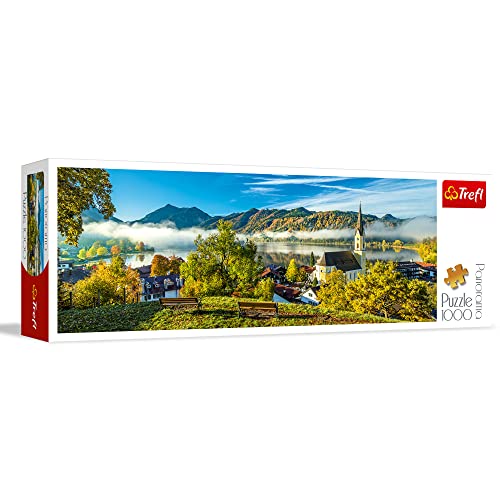 Trefl 916 29035 EA 1000 Teile, Panorama, Premium Quality, für Erwachsene und Kinder ab 12 Jahren 1000pcs Schliersee Lake, coloured von Trefl