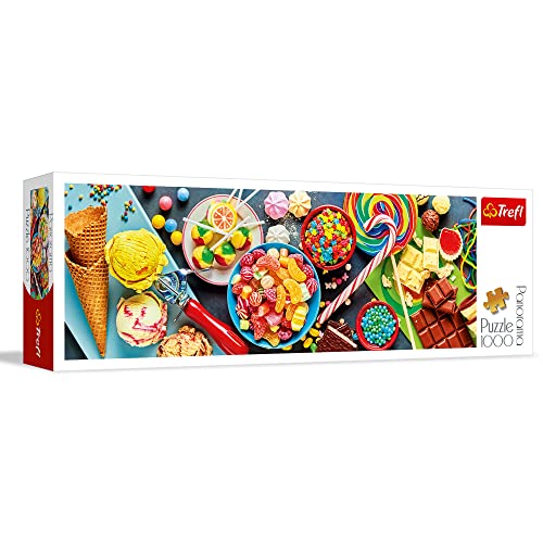 Trefl TR29046 Süße Leckerbissen 1000 Teile, Panorama, Premium Quality, für Erwachsene und Kinder ab 12 Jahren Puzzle, Farbig von Trefl