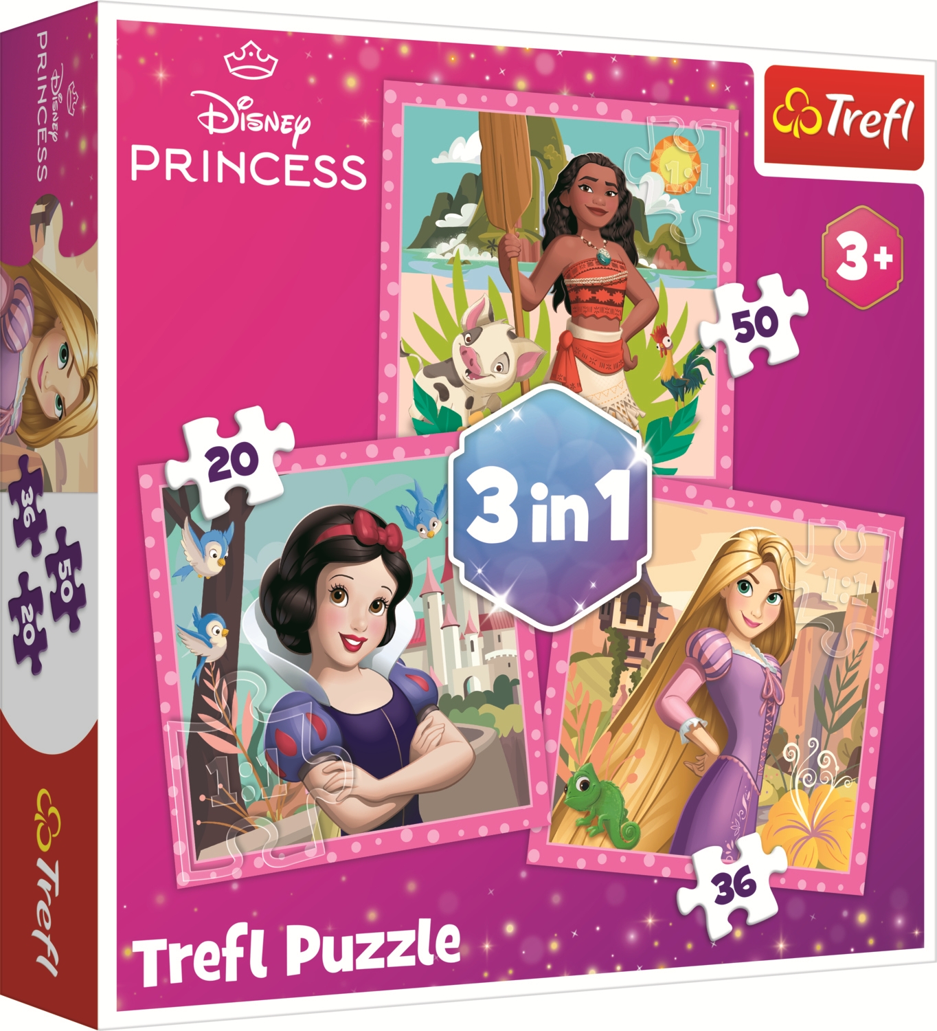 Trefl 3 Puzzles - Disney Princess 50 Teile Puzzle Trefl-34875 Trefl 3 Puzzles - Disney Princess 50 Teile Puzzle Trefl-34875 von Trefl