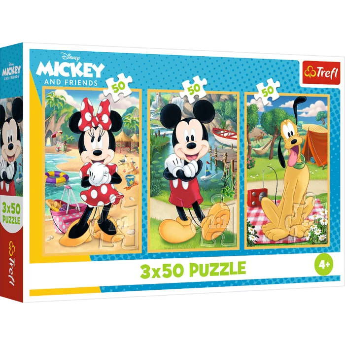 Trefl 3 Puzzles - Mickey im Urlaub - Disney Mickey Mouse 50 Teile Puzzle Trefl-34881 Trefl 3 Puzzles - Mickey im Urlaub - Disney Mickey Mouse 50 Teile Puzzle Trefl-34881 von Trefl