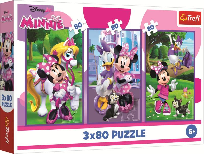 Trefl 3 Puzzles - Minnie und Freunde 80 Teile Puzzle Trefl-34889 Trefl 3 Puzzles - Minnie und Freunde 80 Teile Puzzle Trefl-34889 von Trefl