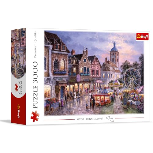 Trefl 330335 3000 Teile, Premium Quality, für Erwachsene und Kinder ab 15 Jahren Puzzle Vergnügungspark, Farbig von Trefl