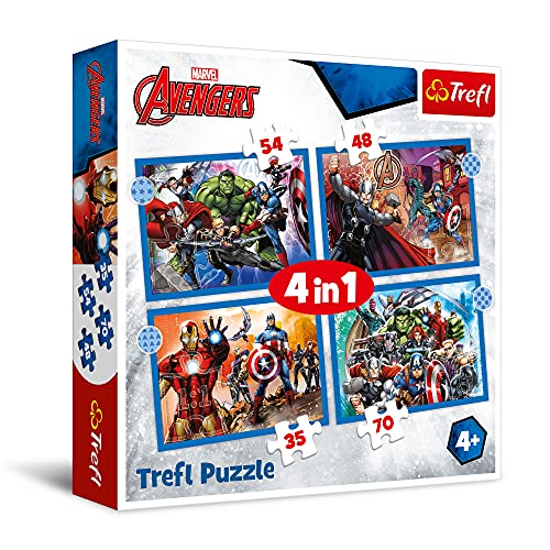 Trefl- Avengers 4 in 1 Puzzle von Trefl