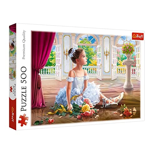 Trefl 37351 Eine kleine Ballerina 500 Teile, Premium Quality, für Erwachsene und Kinder ab 10 Jahren Puzzels, farbig von Trefl