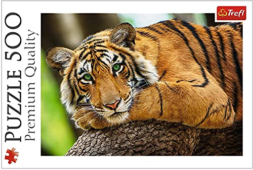 Trefl 916 37397 EA 500pcs Tiger, Multicoloured, Tigerporträt Trefl 916 37397 EA 500pcs Tiger, Multicoloured, Tigerporträt von Trefl