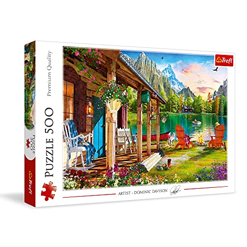 Trefl 37408 Häuschen in den Bergen 500 Teile, Premium Quality, für Erwachsene und Kinder ab 10 Jahren Puzzle, Farbig Trefl 37408 Häuschen in den Bergen 500 Teile, Premium Quality, für Erwachsene und Kinder ab 10 Jahren Puzzle, Farbig von Trefl